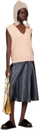 Max Mara Leisure Gray Coimbra Midi Skirt