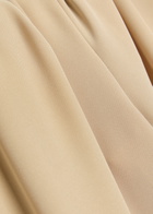 Joseph Nour Wide-leg Satin-twill Trousers Beige