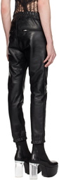 Rick Owens Black Luxor Leather Pants