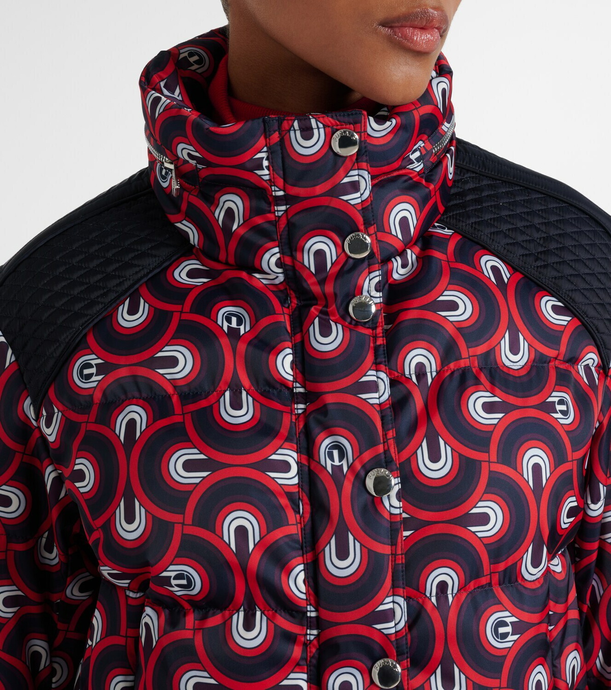 Fusalp Tatum printed quilted ski jacket