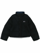 Balenciaga Logo-Embroidered Reversible Puffer Jacket