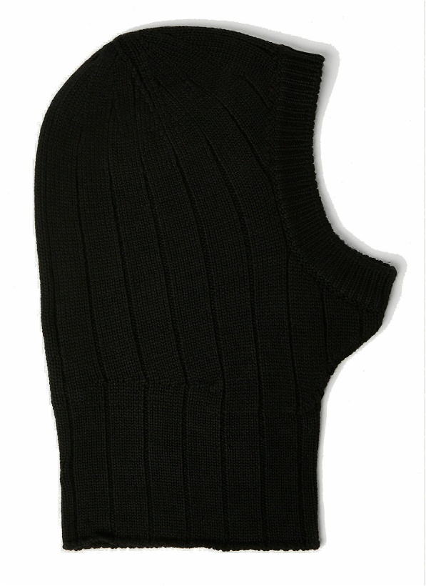 Photo: Knitted Balacava in Black