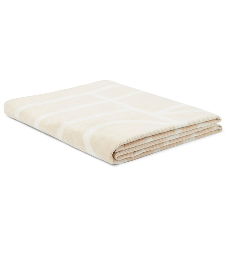 Photo: Toteme - Monogram cotton jacquard beach towel