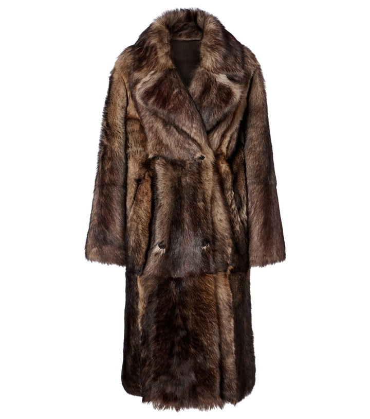 Photo: Yves Salomon Shearling coat