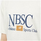 New Balance Men's Sports Club T-Shirt in Oatmeal Heather