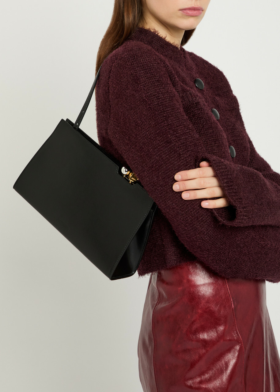Jacquemus Le Salon Leather Shoulder bag - Black - One Size
