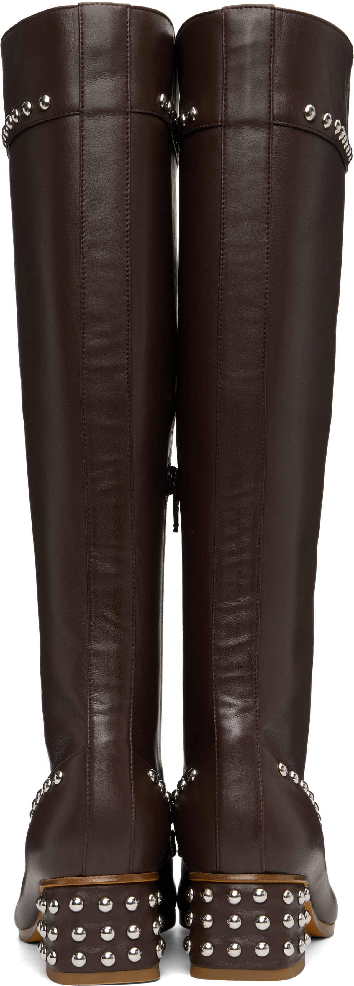 Maryam Nassir Zadeh Brown Kiki Tall Boots