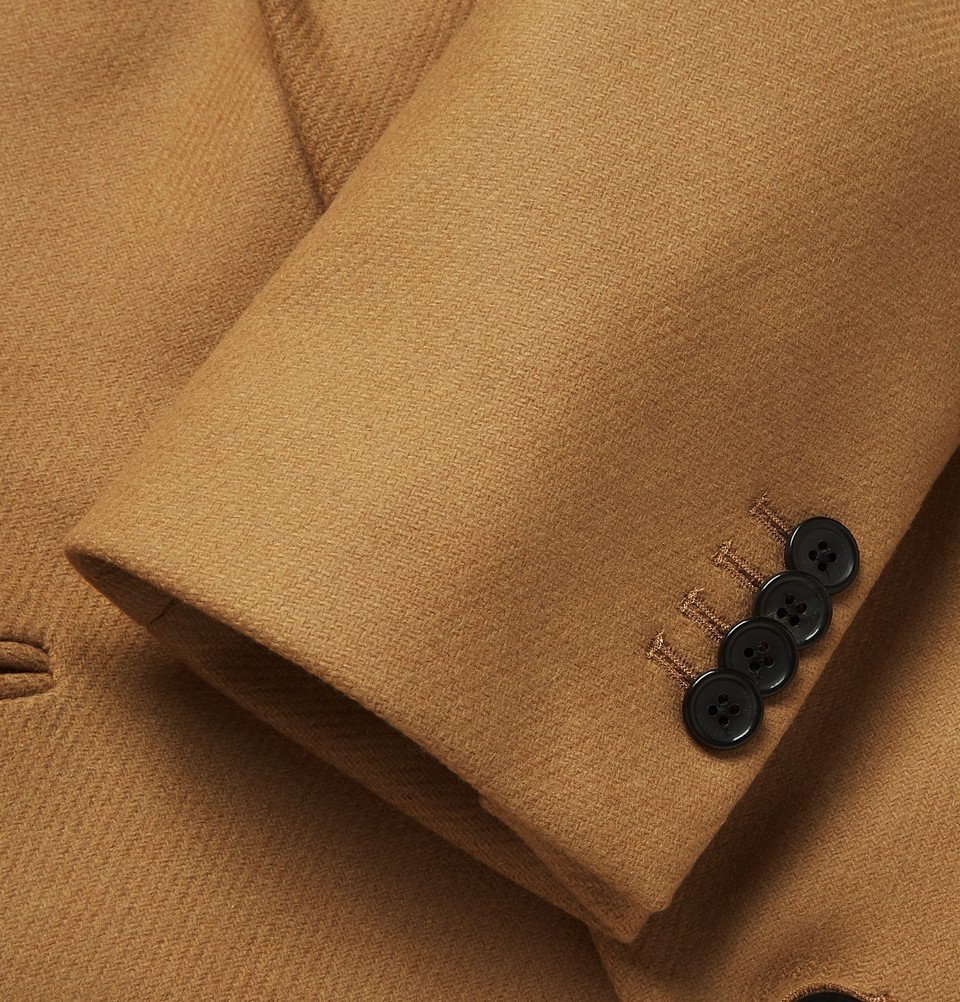 PS by Paul Smith - Wool-Blend Overcoat - Men - Camel PS by Paul Smith