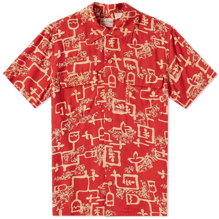 Photo: Levi's Vintage Clothing 1940s Hawaiian Shirt Red