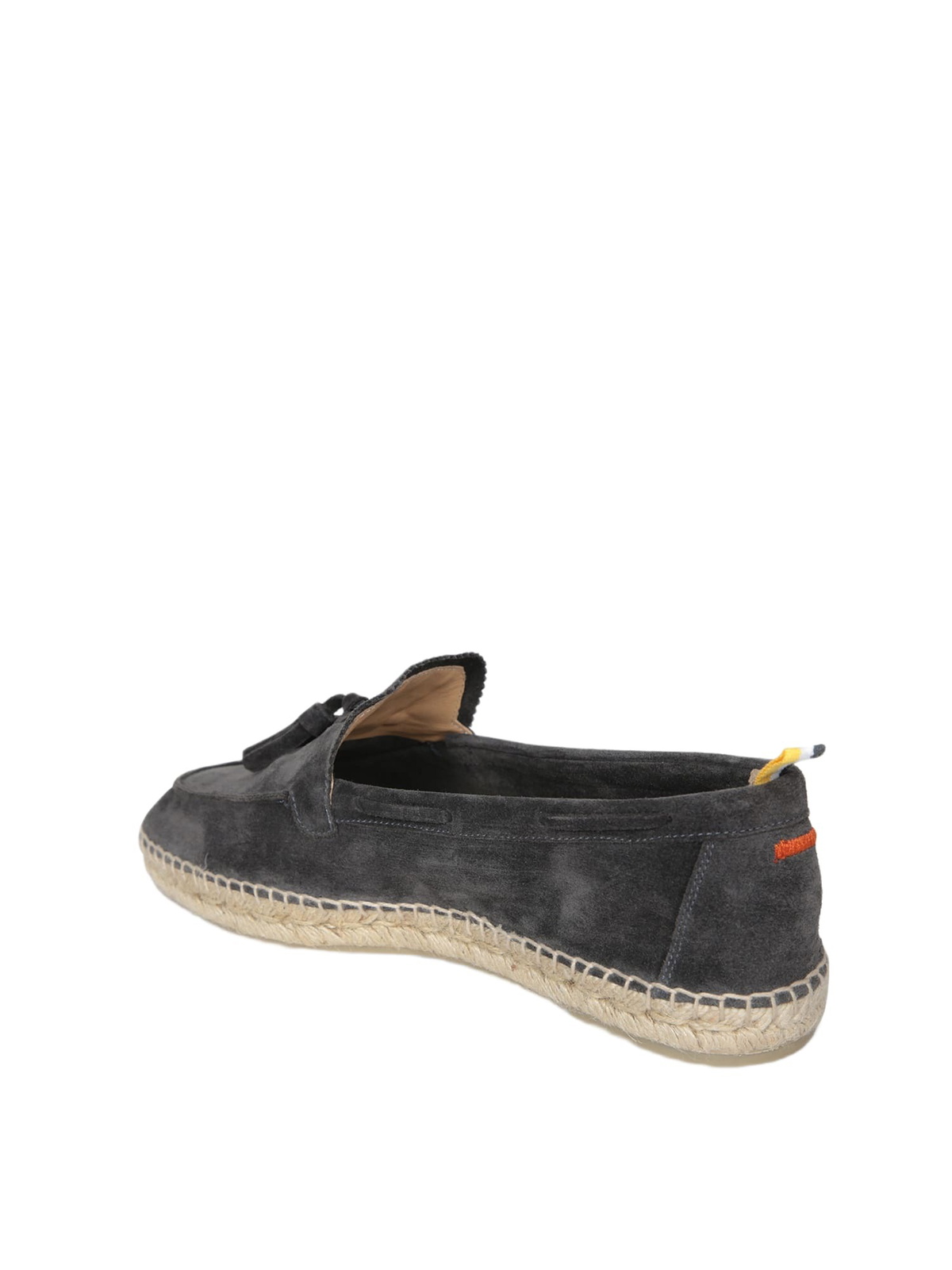 Castañer Antracite Nappa Suede Espadrilles