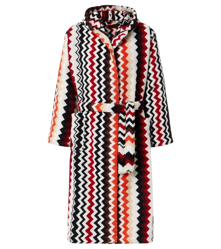 Photo: Missoni Best Zigzag cotton terry bathrobe