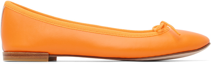 Photo: Repetto Orange Cendrillon Ballerina Flats