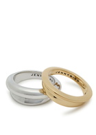 Jenny Bird Lennon Rings set of two Gold