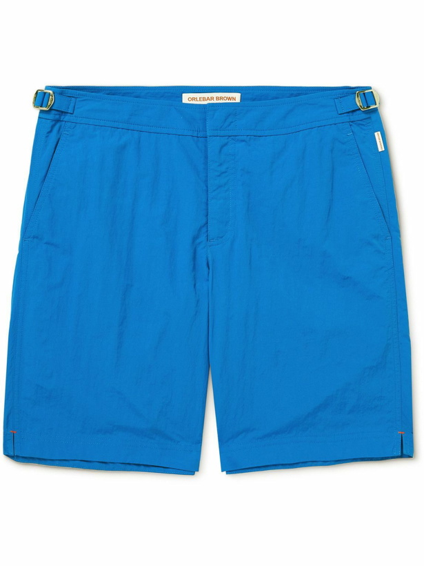 Photo: Orlebar Brown - Dane II Long-Length Swim Shorts - Blue