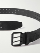 Balenciaga - 5cm Leather Belt - Black
