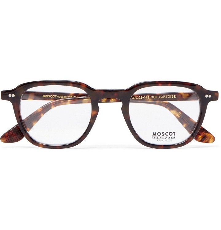 Photo: Moscot - Billik Round-Frame Tortoiseshell Acetate Optical Glasses - Men - Brown