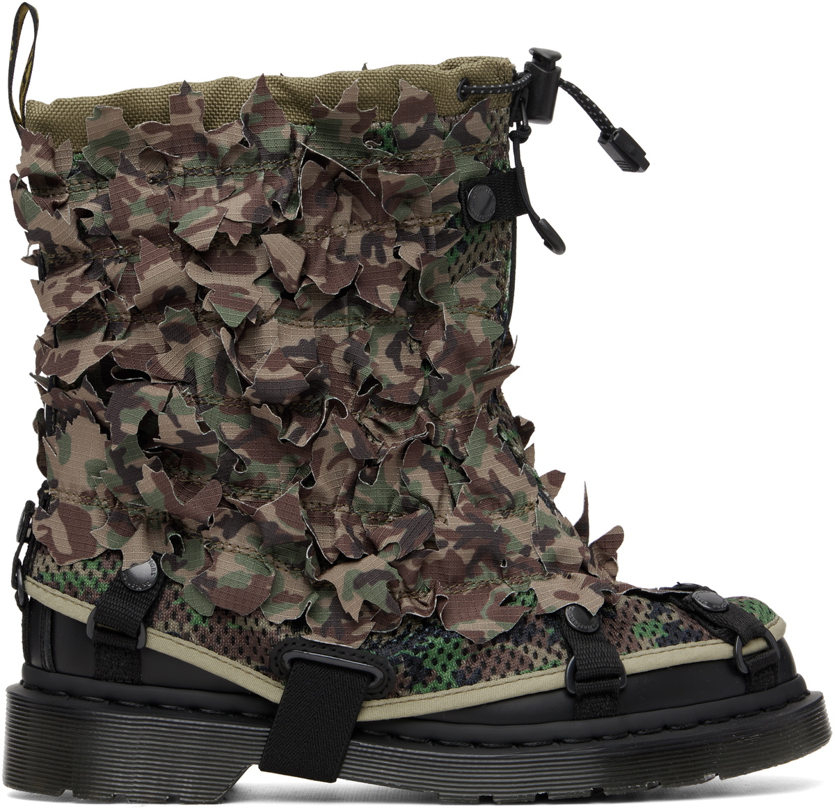 Dr. Martens Khaki Babylon Edition 1460 Pascal Gaitor Boots Dr. Martens