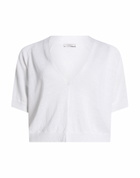 Peserico Womens Cardigan in White