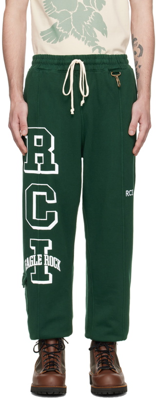 Photo: Reese Cooper Green Pinched Seam Lounge Pants