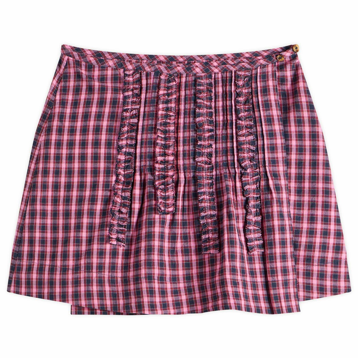 Damson Madder Women's Glinda Mini Skirt in Magenta