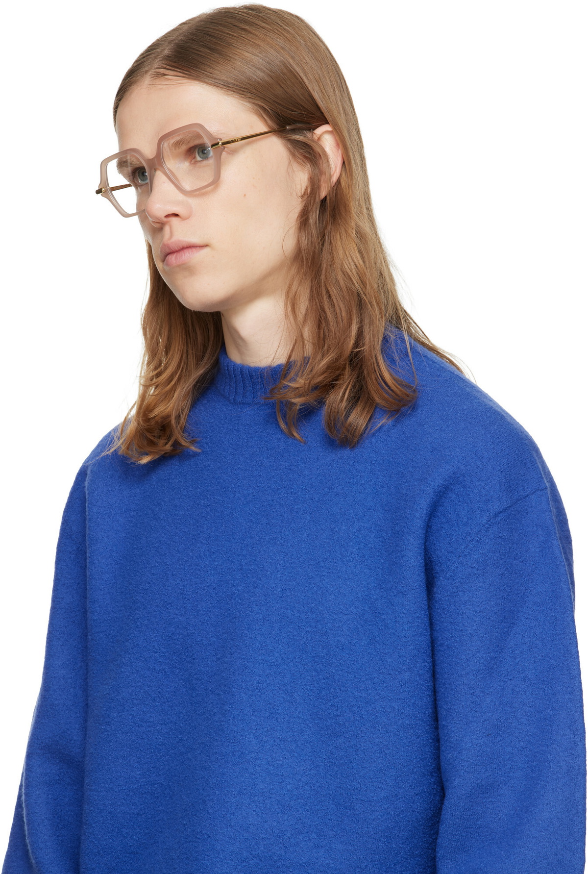 LOEWE Taupe Slim Glasses