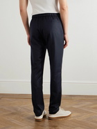 Loro Piana - Leisure City Slim-Fit Virgin Wool and Cashmere-Blend Trousers - Blue