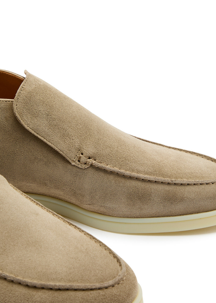 Aurélien City Suede Loafers Light Grey