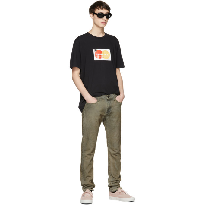 Baja East Black Charge It T-Shirt