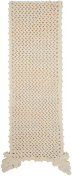 Bode Off-White Grape Scarf