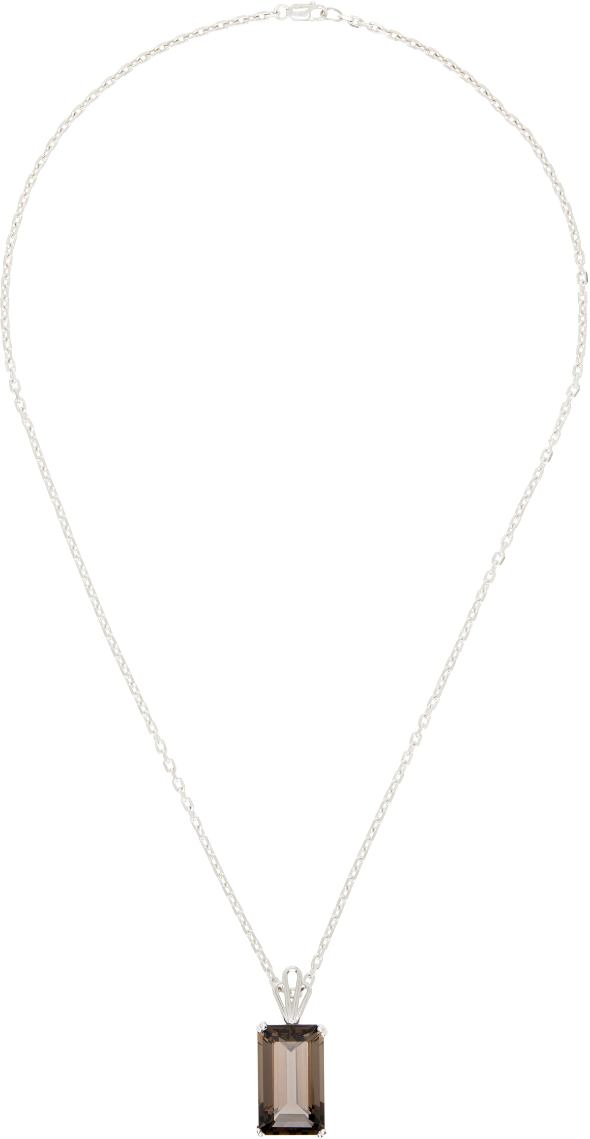 Pearls Before Swine Silver Aark Pendant Necklace