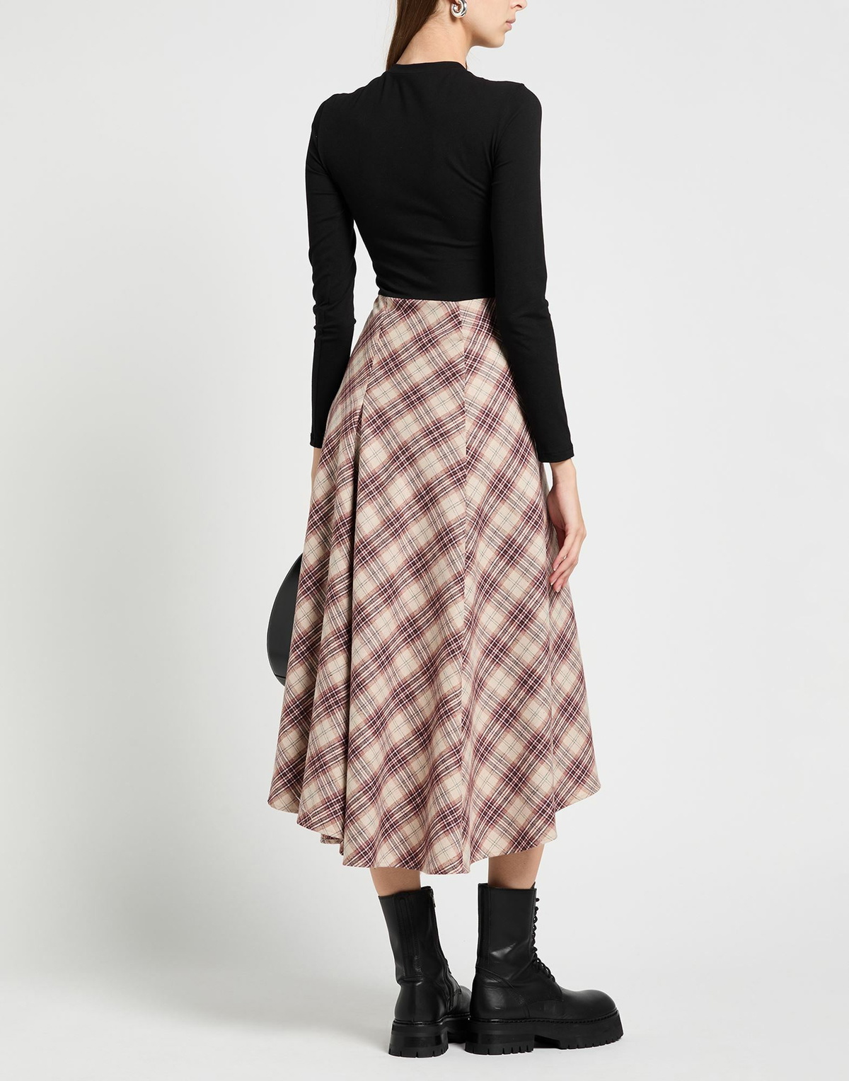 Maje Womens Midi dress in Black