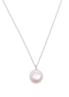 Sapir Bachar Pearl Sterling Silver Necklace - One Size