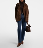 Roger Vivier Belle Vivier 45 suede ankle boots