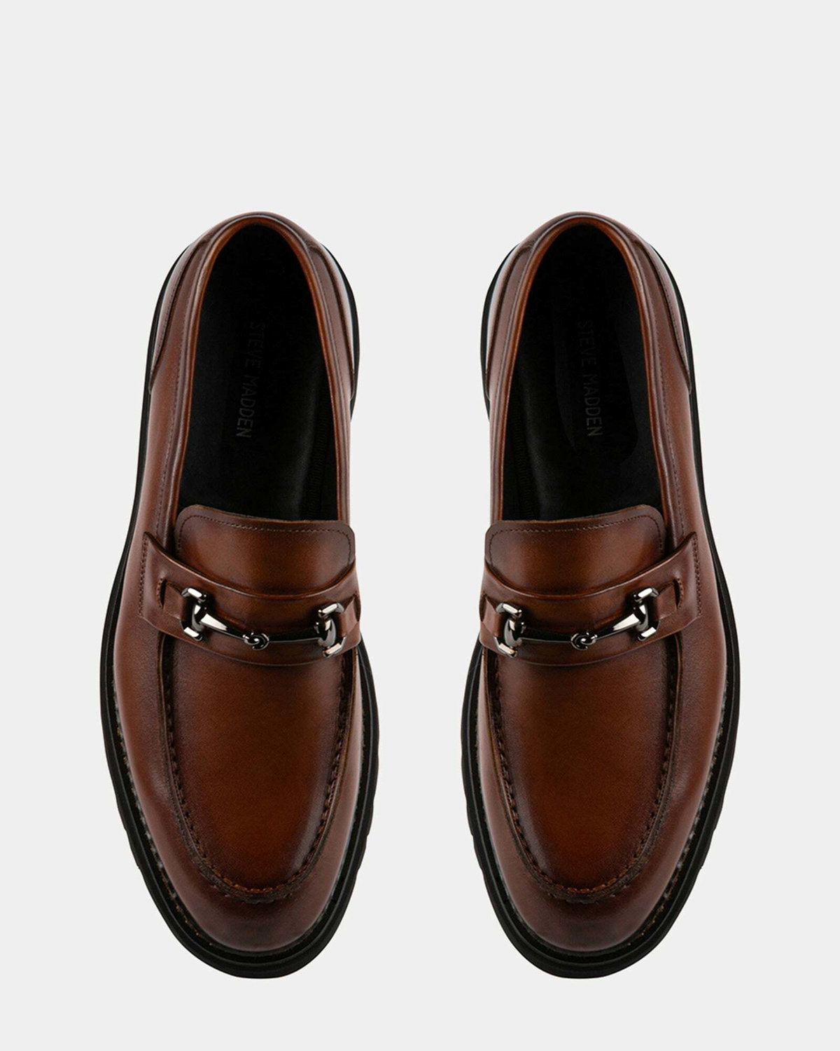 Steve Madden Elisio Loafers in Tan