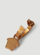 Versace Medusa Head Hoop Earrings