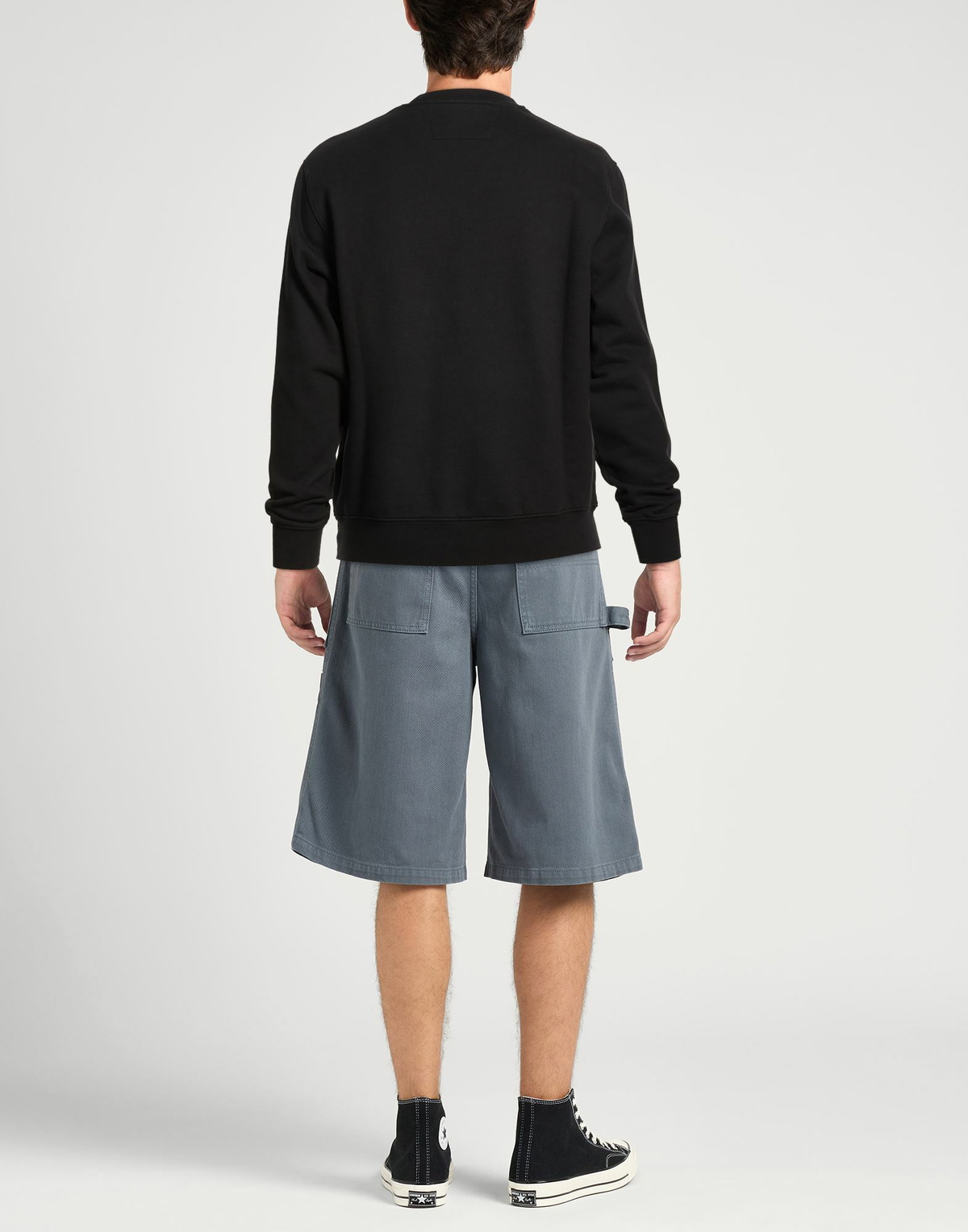 C. p. Company Mens Sweatshirt in Black