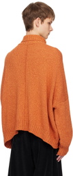 The Row Orange Cobain Turtleneck