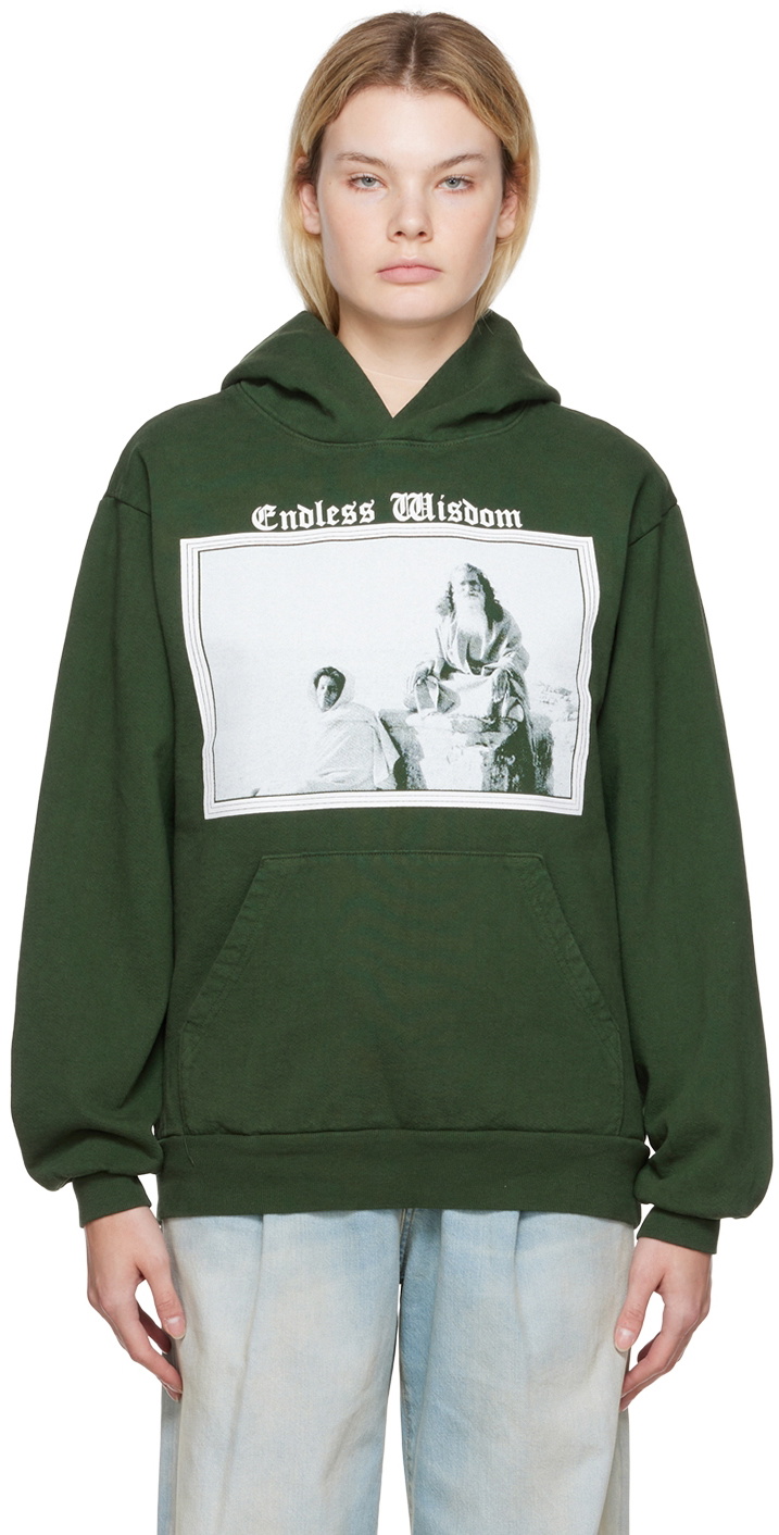 Online Ceramics Green Endless Wisdom Hoodie Online Ceramics