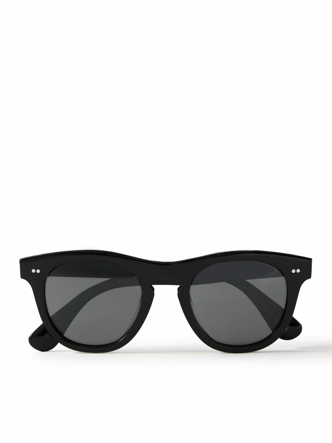 NEW!  Oliver Peoples RORKE Retro Black Sunglasses Oliver Peoples - Rorke Round-Frame Acetate Sunglasses Oliver  main image 4