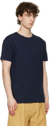 Paul Smith Three-Pack Navy Cotton T-Shirts