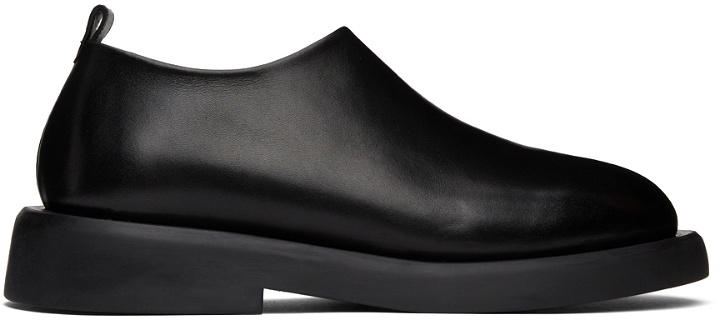 Photo: Marsèll Black Gomme Pantofola Loafers