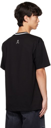 mastermind WORLD Black Jacquard T-Shirt