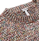 Loewe - Mélange Open-Knit Sweater - Multi