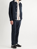 DE BONNE FACTURE - Cotton-Corduroy Chore Jacket - Blue