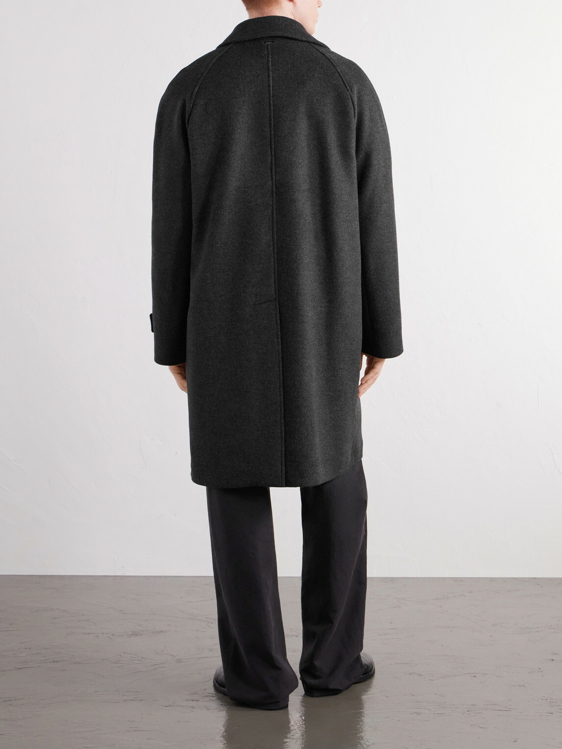 Herno - Wool-Blend Twill Coat - Gray