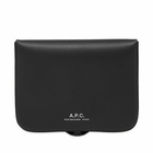 A.P.C. Men's Josh Wallet in Black