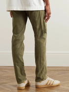 FRAME - L'Homme Slim-Fit Cotton-Blend Corduroy Trousers - Green