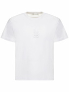 LUDOVIC DE SAINT SERNIN - Crystal Logo Cotton T-shirt