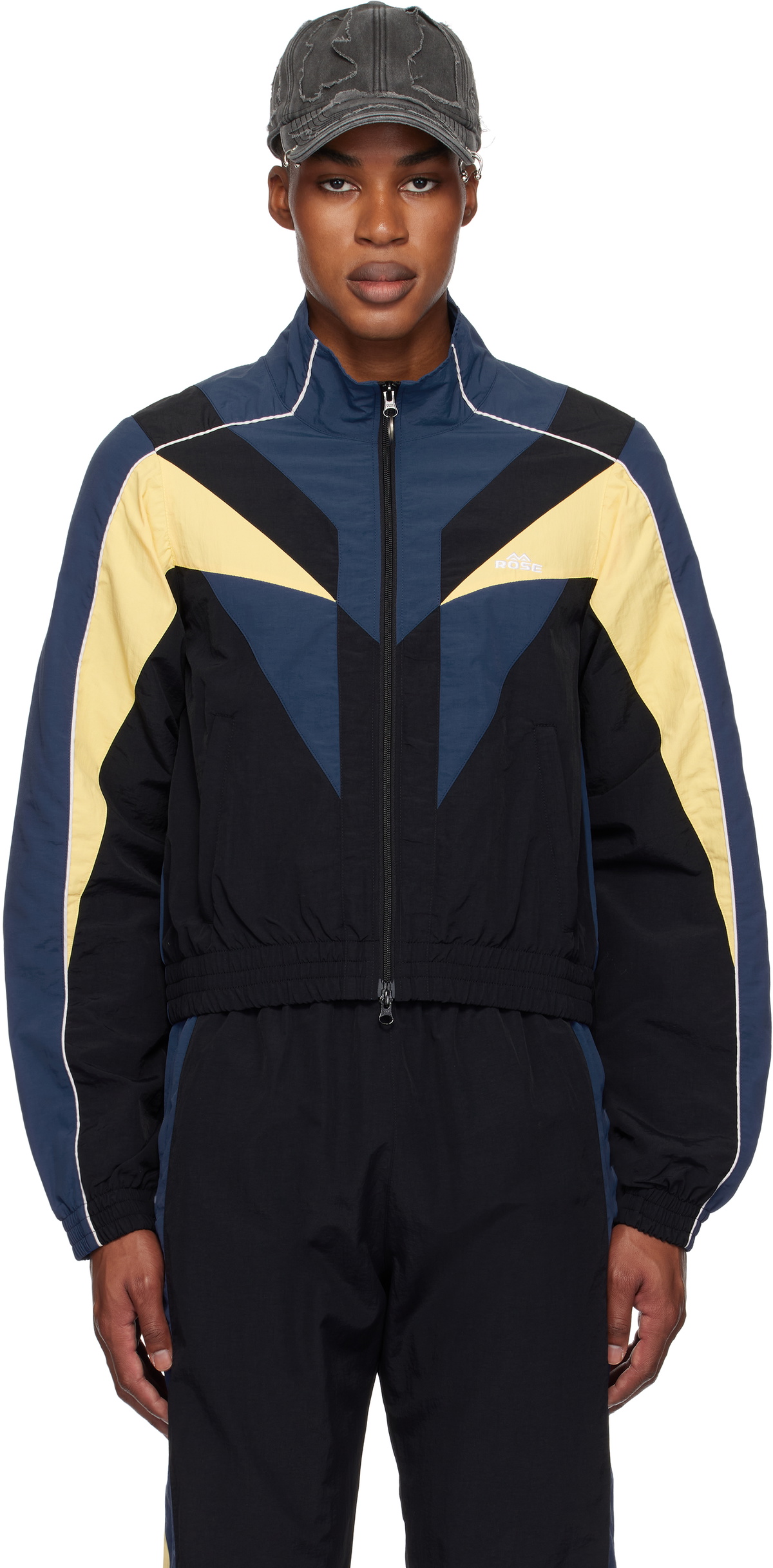 Martine Rose Multicolor Shrunken Track Jacket Martine Rose
