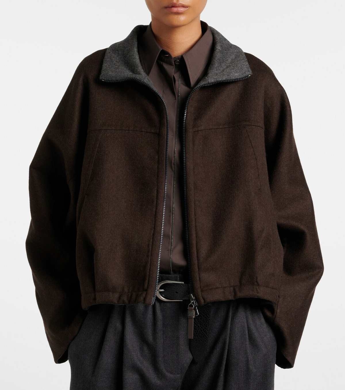 Brunello Cucinelli Monili virgin wool jacket